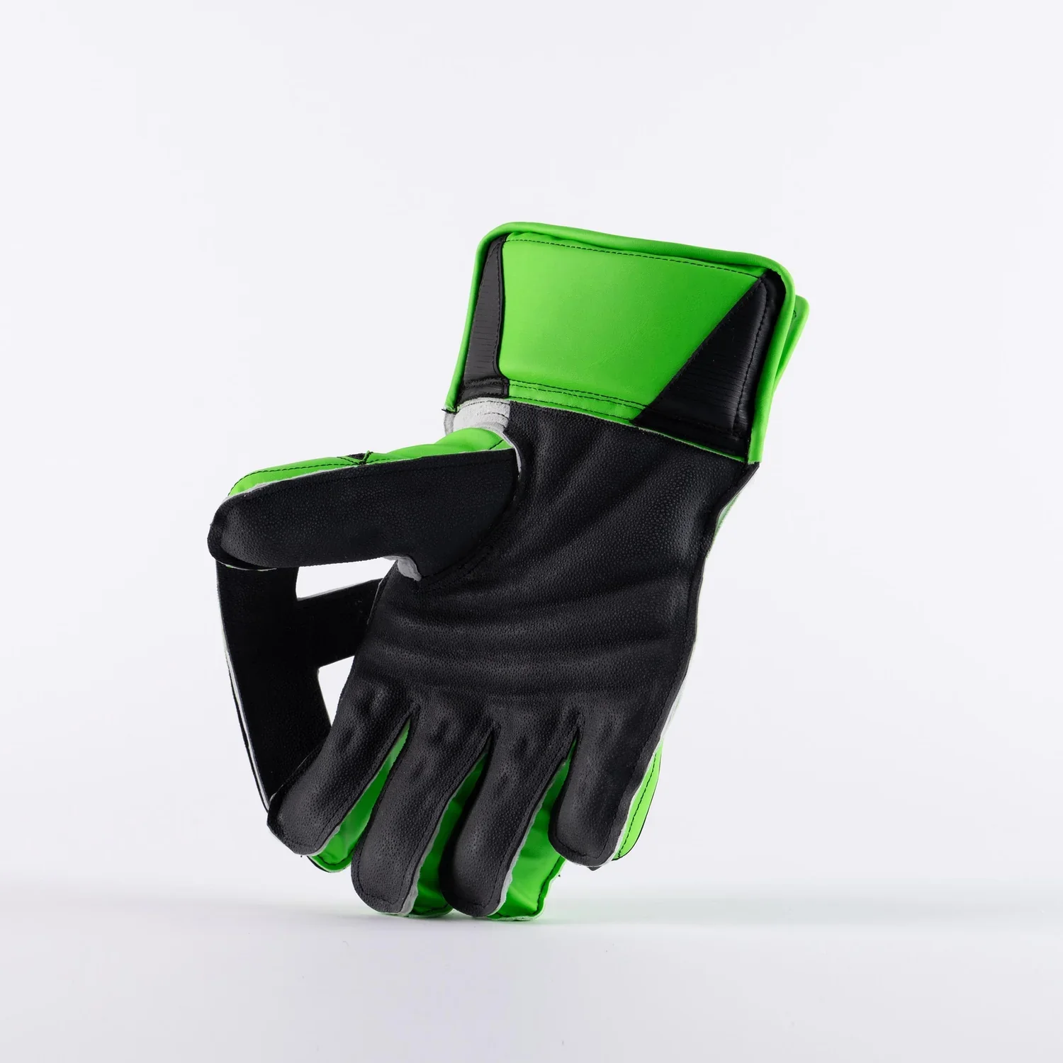 GRAY NICOLLS TEST GREEN WICKET KEEPING GLOVES - Image 4