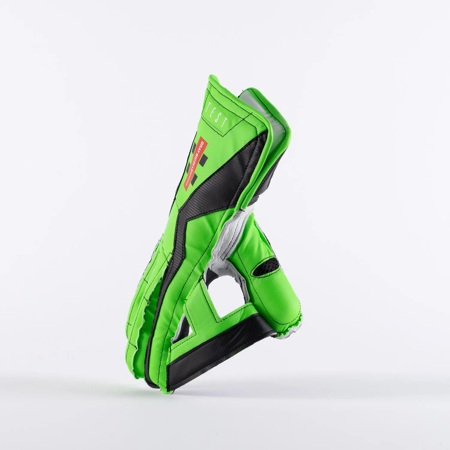GRAY NICOLLS TEST GREEN WICKET KEEPING GLOVES - Image 5