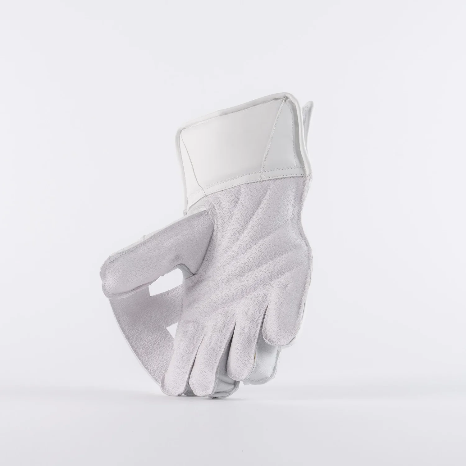 GRAY NICOLLS TEST WHITE WICKET KEEPING GLOVES - Image 5