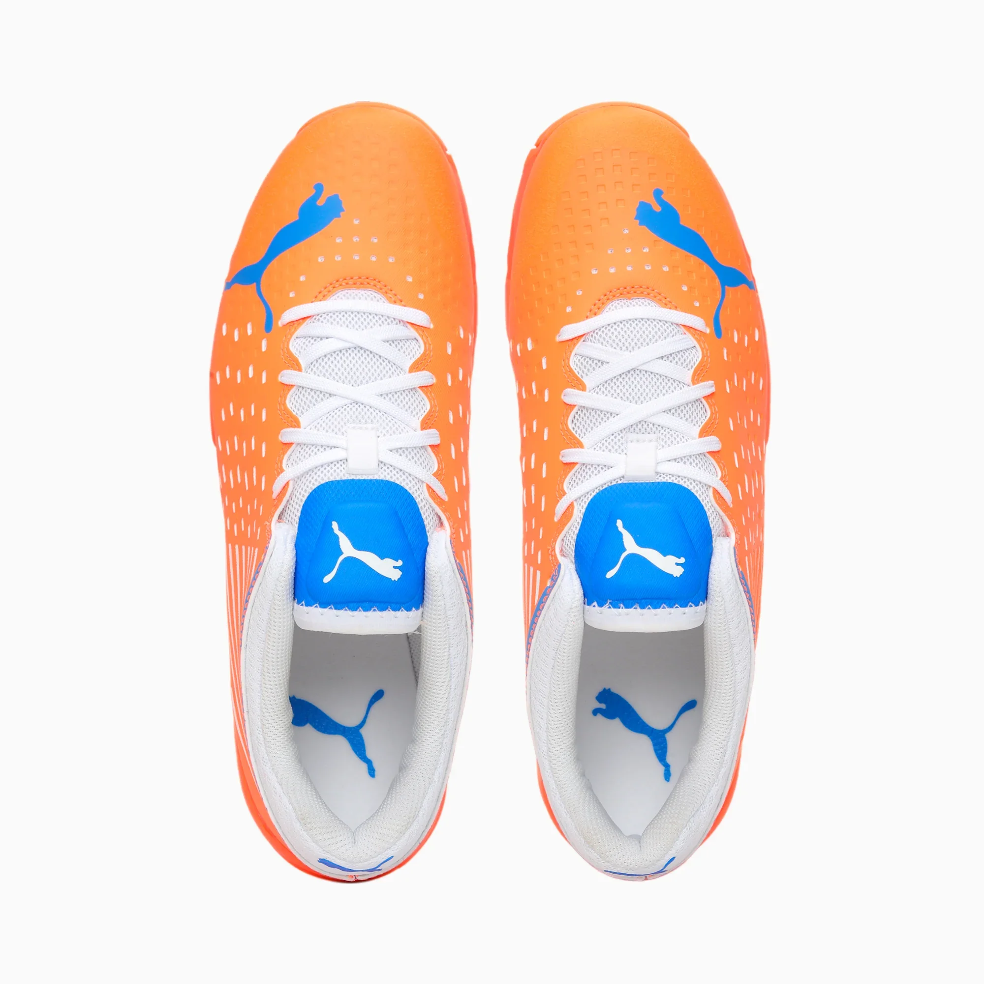 PUMA Spike 22.1 Men's Cricket Shoes Neon Citrus-bluemazing-puma white - Image 5