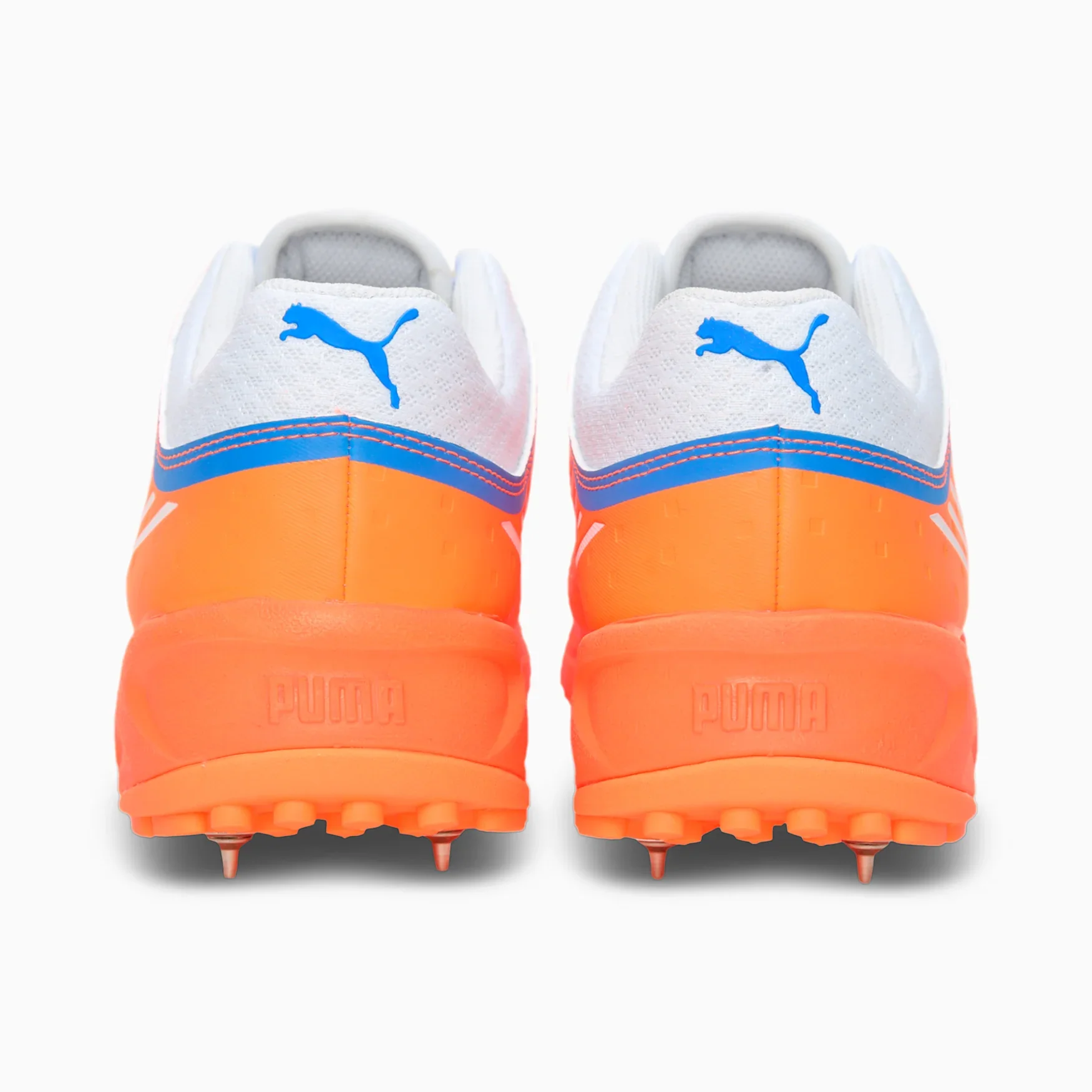 PUMA Spike 22.1 Men's Cricket Shoes Neon Citrus-bluemazing-puma white - Image 6