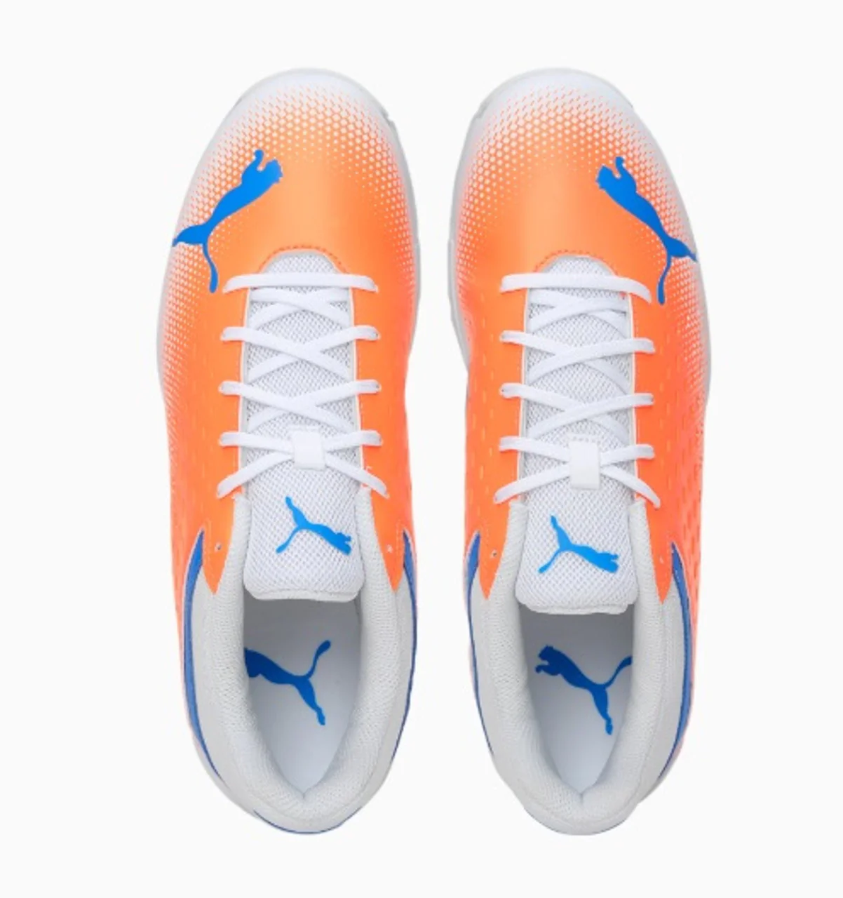 PUMA Spike 22.2 Men's Cricket Shoes white-bluemazing-Neon Citrus - Image 5