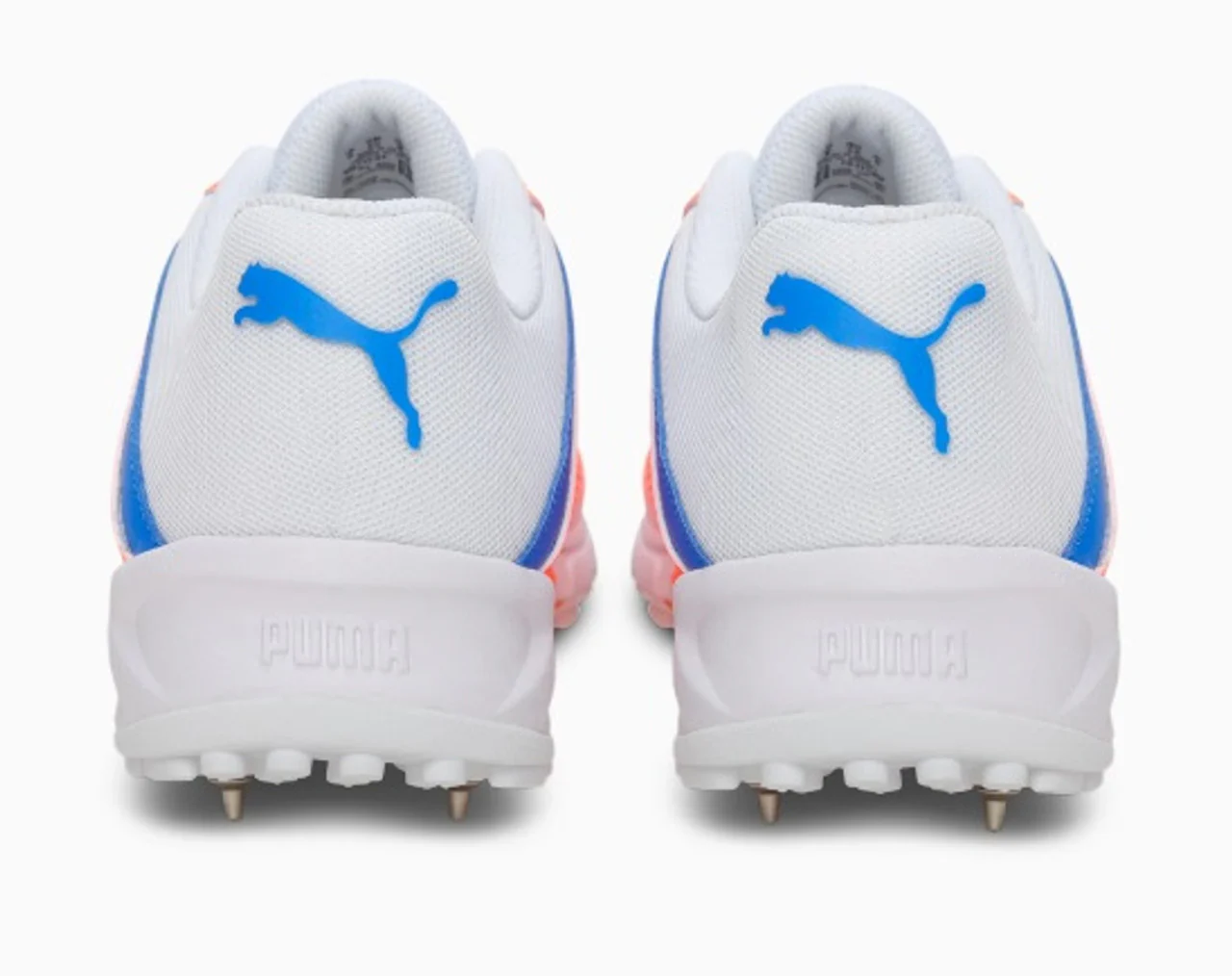 PUMA Spike 22.2 Men's Cricket Shoes white-bluemazing-Neon Citrus - Image 6