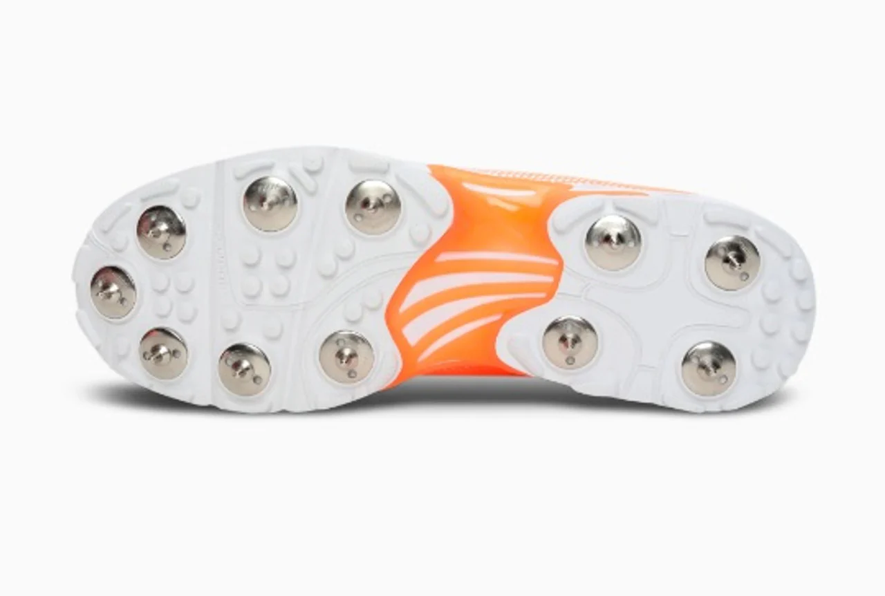 PUMA Spike 22.2 Men's Cricket Shoes white-bluemazing-Neon Citrus - Image 7