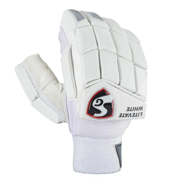 SG Litevate White Batting Gloves(2024) - Image 2