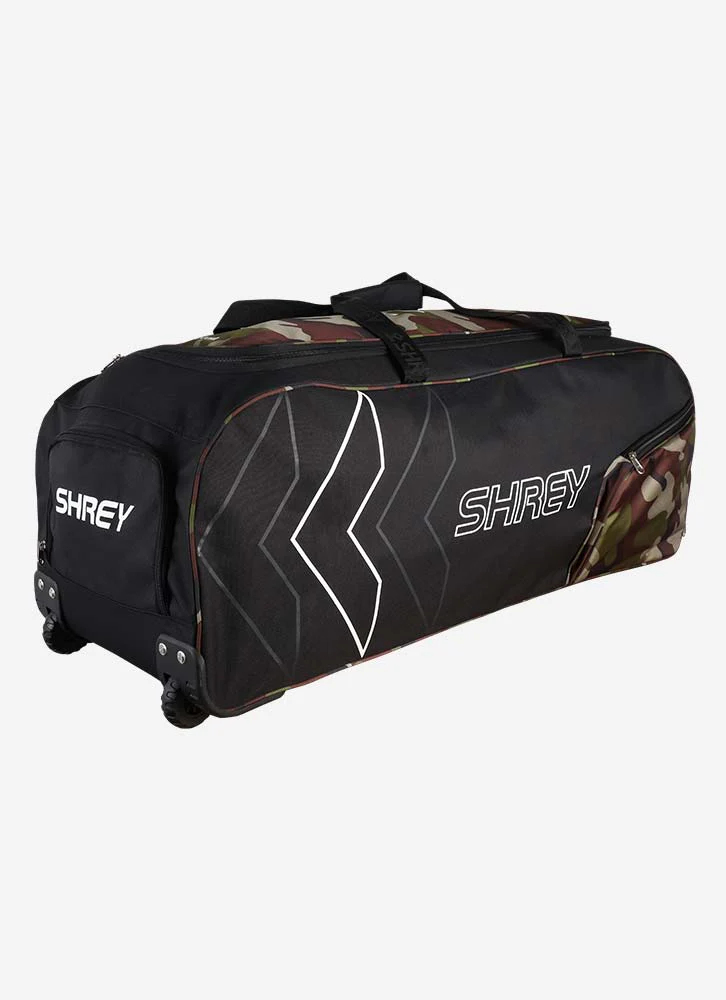 Shrey Star Wheelie Camouflage Bag Cricket Kit Bag 2023 - Image 3